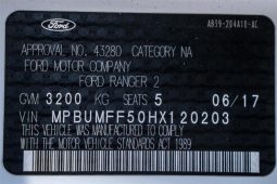 
										2017 Ford Ranger XLS 3.2L 4×4 Double Cab full									